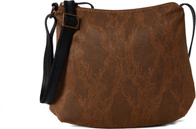 

Baggit Women Casual Brown Rexine Sling Bag