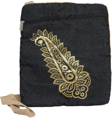 

Bagaholics Girls Casual Multicolor Cotton Sling Bag