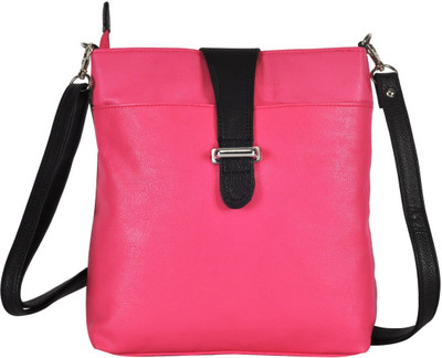 

Hawai Women Casual Pink PU Sling Bag