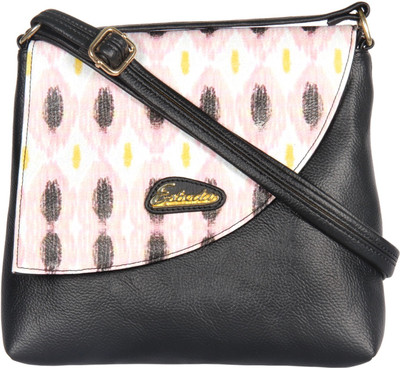 

Esbeda Women Casual Black PU Sling Bag