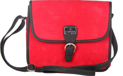 

Esbeda Women Casual Red PU Sling Bag