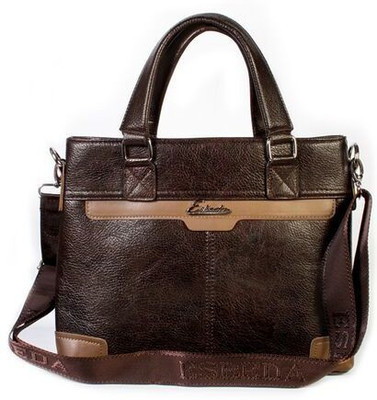 

Esbeda Men Formal Brown PU Sling Bag