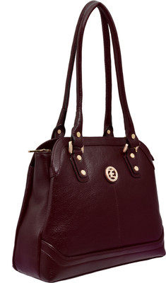 

JFL-Jewellery For Less Girls Formal Brown Genuine Leather Shoulder Bag