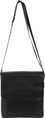 

Merci Men Casual Black Leatherette Sling Bag