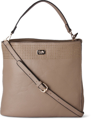Allen Solly Women Formal Beige Leatherette Sling Bag