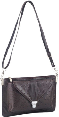 

Metro Girls Casual Brown PU Sling Bag