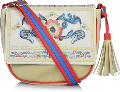 

Shaun Design Women Multicolor Leatherette Sling Bag