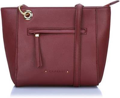

Caprese Women Casual Brown Leatherette Sling Bag