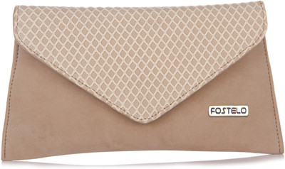 

Fostelo Women Casual Beige PU Sling Bag