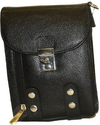 

HugMe.fashion Men & Women Formal Brown, Black Genuine Leather Sling Bag, Black;brown