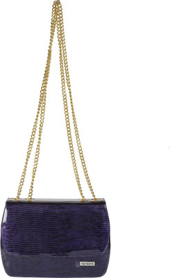 

Bern Women Casual Purple PU Sling Bag