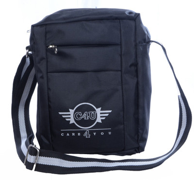 

C4U Men & Women Casual Blue Polyester Sling Bag