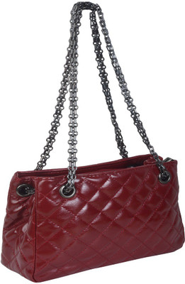 

Mriga Women Casual Maroon PU Sling Bag