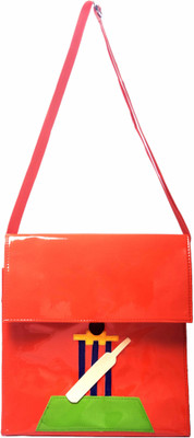 

Lill Pumpkins Boys & Girls Casual Orange Leatherette Sling Bag