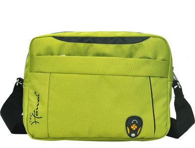 

Hawai Men Casual Green Polyester Sling Bag