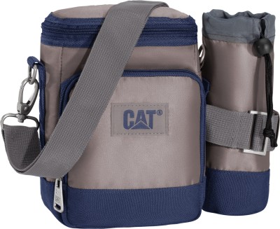 

CAT Men & Women Casual Grey, Blue Polyester Sling Bag, Blue;grey