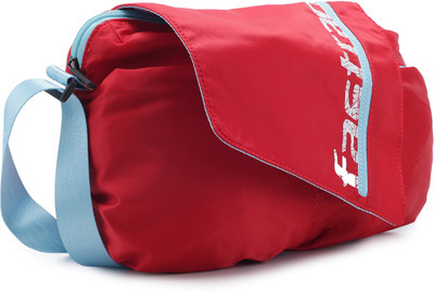

Fastrack Women Casual Red PU Sling Bag