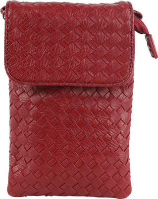 

Tamirha Women Maroon Rexine Sling Bag