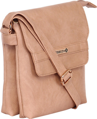 

Esbeda Women Casual Beige Leatherette Sling Bag