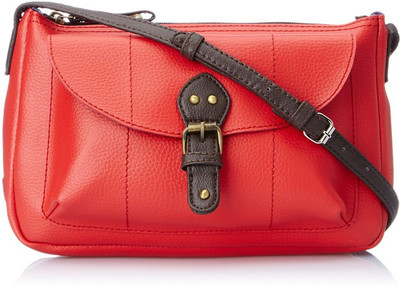 

Peperone Women Casual Red PU Sling Bag