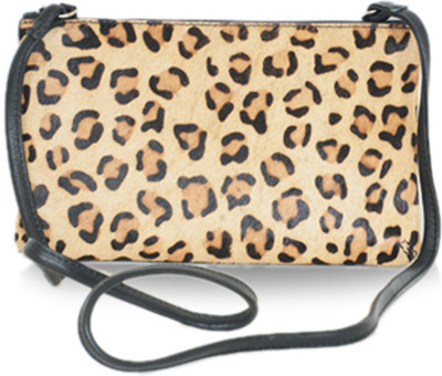 

La Roma Women Evening/Party Brown Genuine Leather Sling Bag