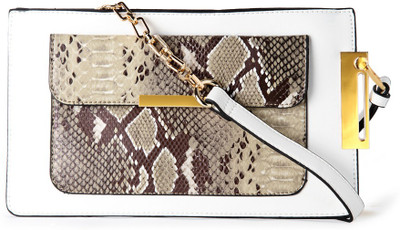 

Van Heusen Women White Genuine Leather Sling Bag
