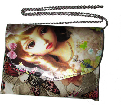 

Adara Collections Girls Multicolor Rexine Sling Bag