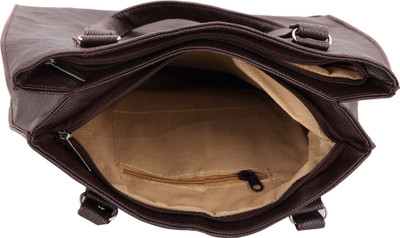

Giant Roots Women Casual Brown Leatherette Shoulder Bag