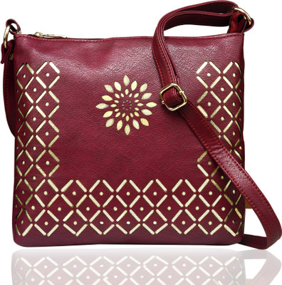 

Baronex Girls Casual Multicolor Genuine Leather Sling Bag