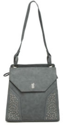 

Baggit Women Casual Grey Rexine Shoulder Bag