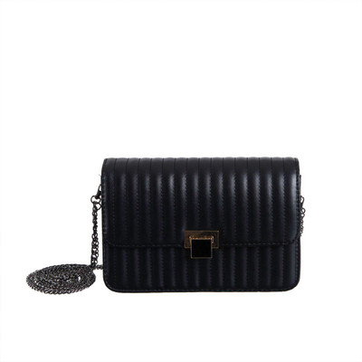 

Peaubella Women Evening/Party Black PU Sling Bag