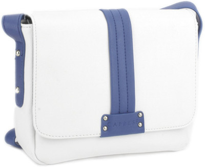 

Caprese Women Casual White Shoulder Bag