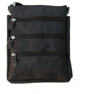 

Essart Women Casual Brown PU Sling Bag