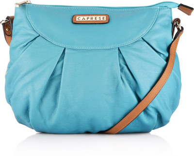 

Caprese Women Casual Green Leatherette Sling Bag