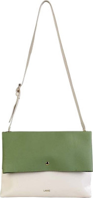 

Lavie Women Casual Green, Beige PU Sling Bag, Beige;green