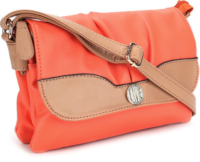 

Lavie Women Casual Orange Sling Bag