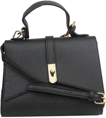 

Alvaro Castagnino Women Casual Black PU Sling Bag