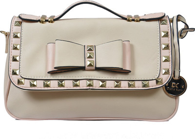 

Diana Korr Women Casual Pink PU Sling Bag