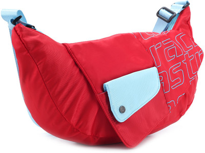 

Fastrack Women Casual Red, Blue Polyester Sling Bag, Blue;red