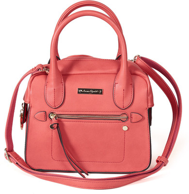 Leanore Elizabeth Girls Casual Red PU Sling Bag