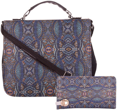 

Cuddle Women Casual Multicolor PU Sling Bag