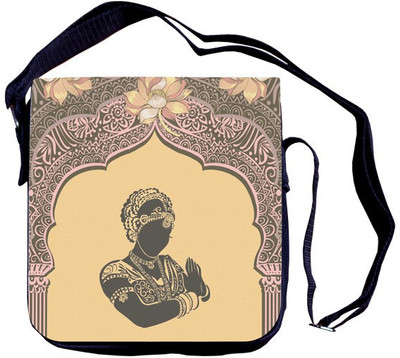 

Shaildha Women Casual Multicolor Canvas Sling Bag
