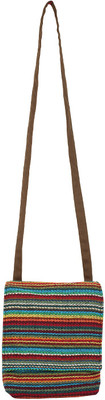

Anekaant Women Casual Multicolor Canvas Sling Bag