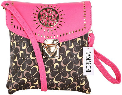 

Emblazon Women Casual Multicolor PU Sling Bag