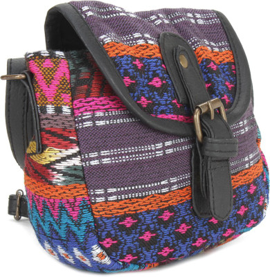 

People Men & Women Casual Multicolor Sling Bag