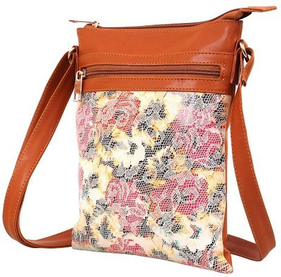 

Ayeshu Women Casual Brown Canvas Sling Bag