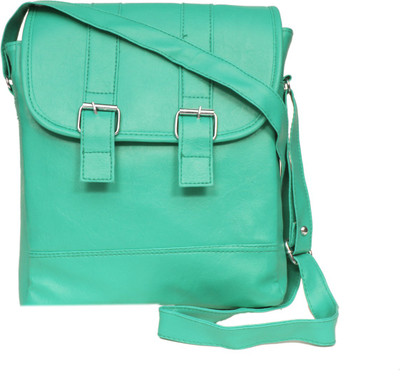 

Zasmina Girls Casual Blue, Green Leatherette, PU Sling Bag