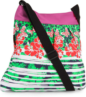

Kanvas Katha Women Casual Multicolor PU Sling Bag