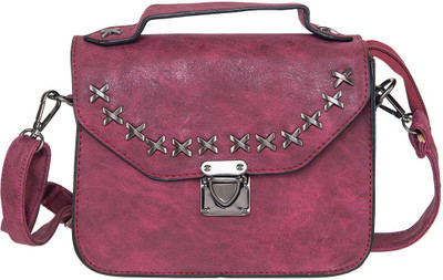 

Peaubella Girls Casual Multicolor Leatherette Sling Bag