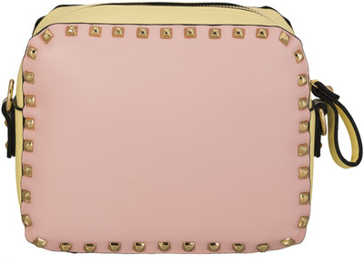 

Vogice Women Casual Yellow PU Sling Bag